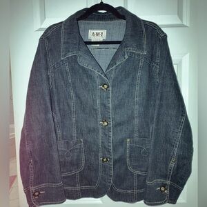 Women's A.M.I Denim Jacket 1x